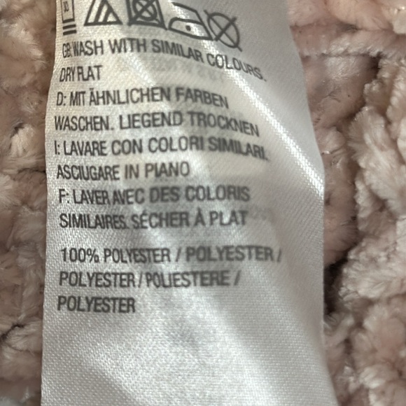 G.I.L.I. Open-Front Chenille Cardigan with Fringe Detail XXS-XL Shadow Gray - Picture 9 of 13